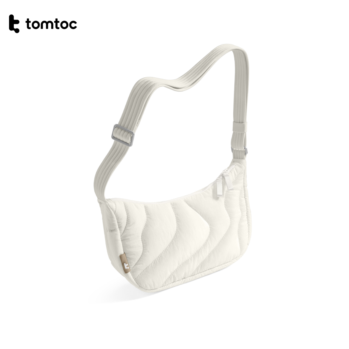tomtoc 【Sサイズ：3.5L】tomtoc ショルダーバッグ 軽量 ラウンド