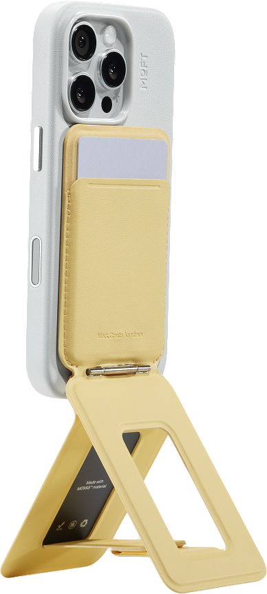 【美品】MOFT 8-in-1カード式収納 デザートゴールド MOFT 【公式代理店】MOFT 8-in-1多機能スタンド MagSafe対応 スマホ