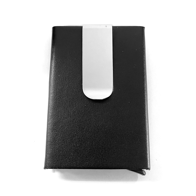 カードケース スキミング防止 RFID マネークリップ メンズ レディース 薄型 スライド式 アルミ製 磁気防止 カードホルダー クレジットカード｜ezmercury｜06