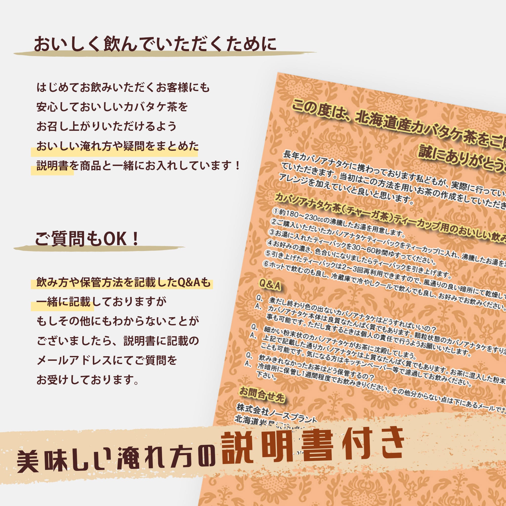 カバノアナタケ茶