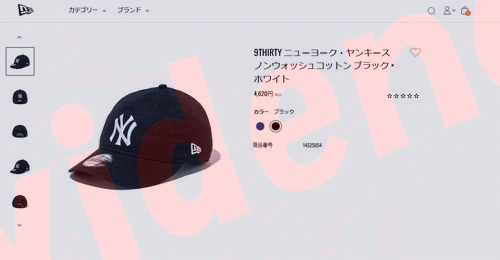 NEW ERA（ニューエラ） 9THIRTY ニューヨーク・ヤンキース ノン