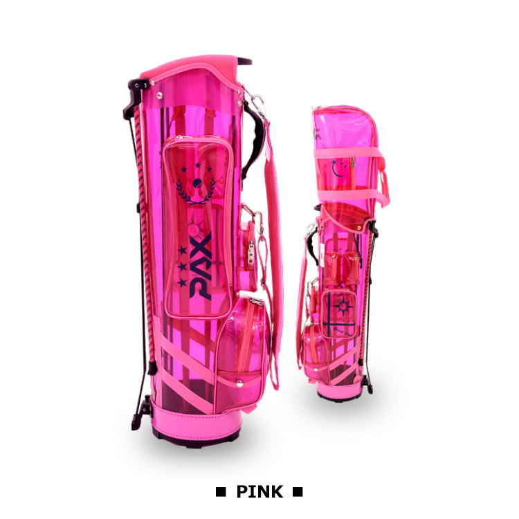 PAX ゴルフ キャディバッグ ピンク Lynx（リンクス） PAX パクス PAXCB-01 キャディバッグ : イーゾーン