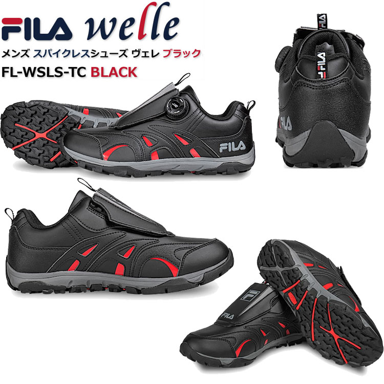 FILA フィラ ゴルフ メンズ スパイクレスシューズ welle ヴェレ WSLS