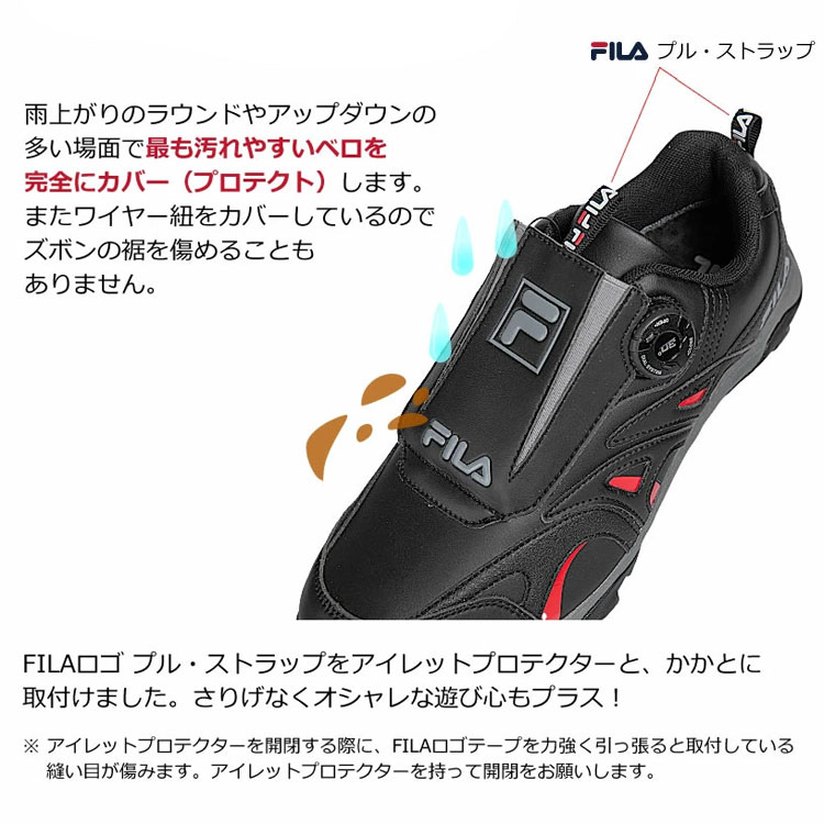 FILA フィラ ゴルフ メンズ スパイクレスシューズ welle ヴェレ WSLS-TC