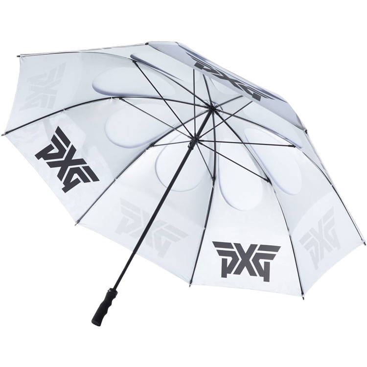 PXG ゴルフ デュアル キャノピー フェアウェイ カモ アンブレラ 晴れ雨