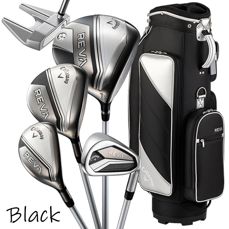美品 CALLAWAY-REVA キャロウェイ レバ キャディバッグ Callaway（キャロウェイ） REVA2 レディース ゴルフクラブセット