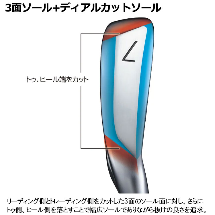 BRIDGESTONE GOLF ブリヂストン ゴルフ BX2 HT アイアン 5本セット