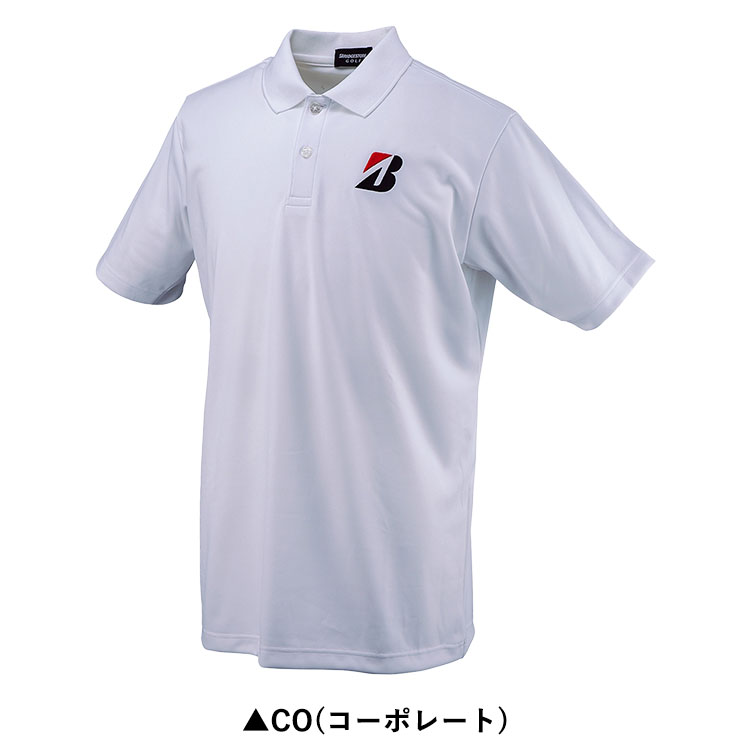 BRIDGESTONE GOLF ブリヂストン ゴルフ 半袖 ポロシャツ メンズ ゴルフ