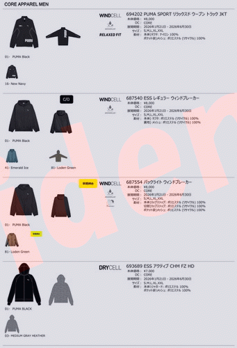 PUMA（プーマ） Ess レギュラー ウィンドブレーカー 687540-81 メンズ