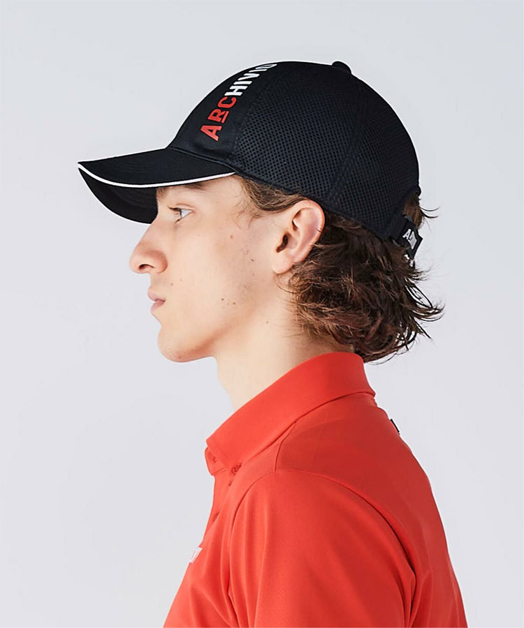 archivio（アルチビオ） 春夏 ゴルフ メッシュ切替キャップ 帽子