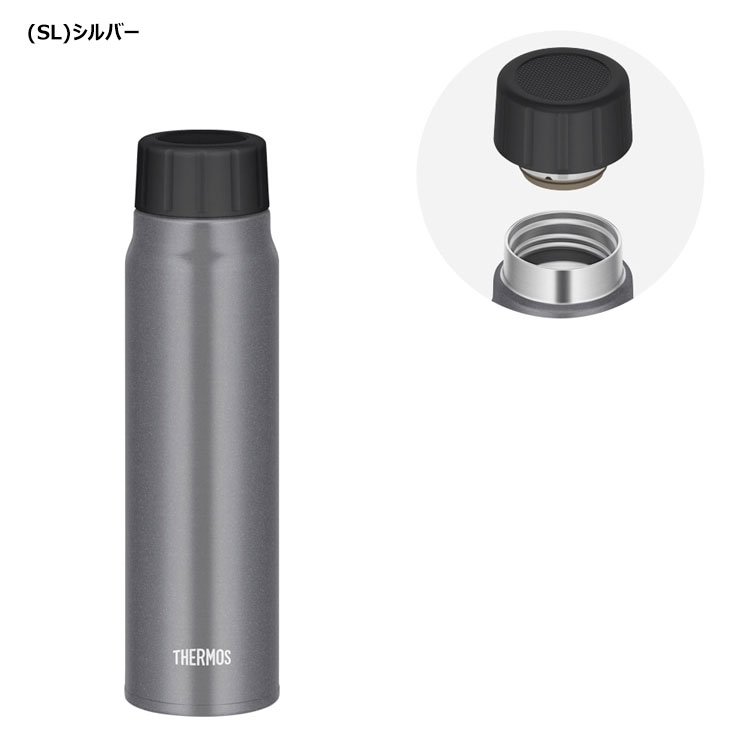 THERMOS（サーモス） 水筒 保冷専用 0.5L 保冷炭酸飲料ボトル FJK-500
