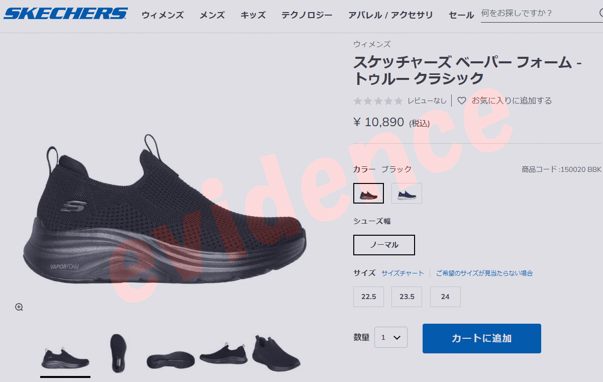 期間限定お買い得プライス スケッチャーズ VAPOR FOAM - TRUE CLASSIC