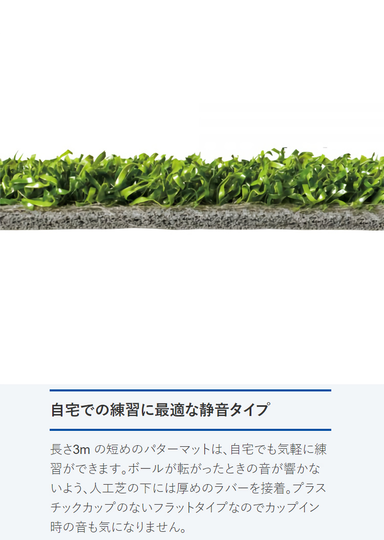 DAIYA GOLF ダイヤ ゴルフ ダイヤパターグリーン HD3230 パター練習