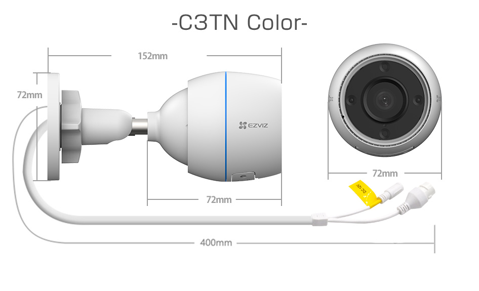 防犯カメラ 屋外 1080P WiFi 監視カメラ カラー暗視 IP67防水