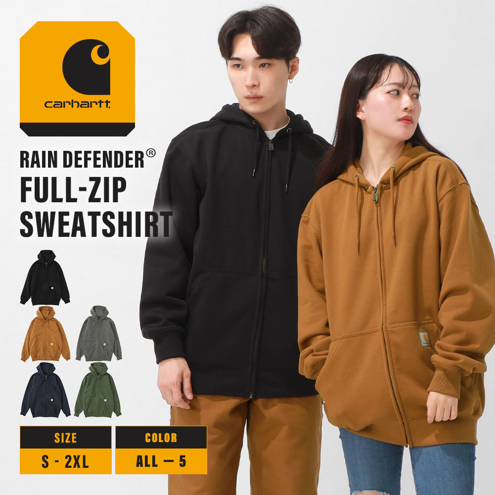 Carhartt（カーハート） ジップアップパーカー メンズ 裏起毛 大きい