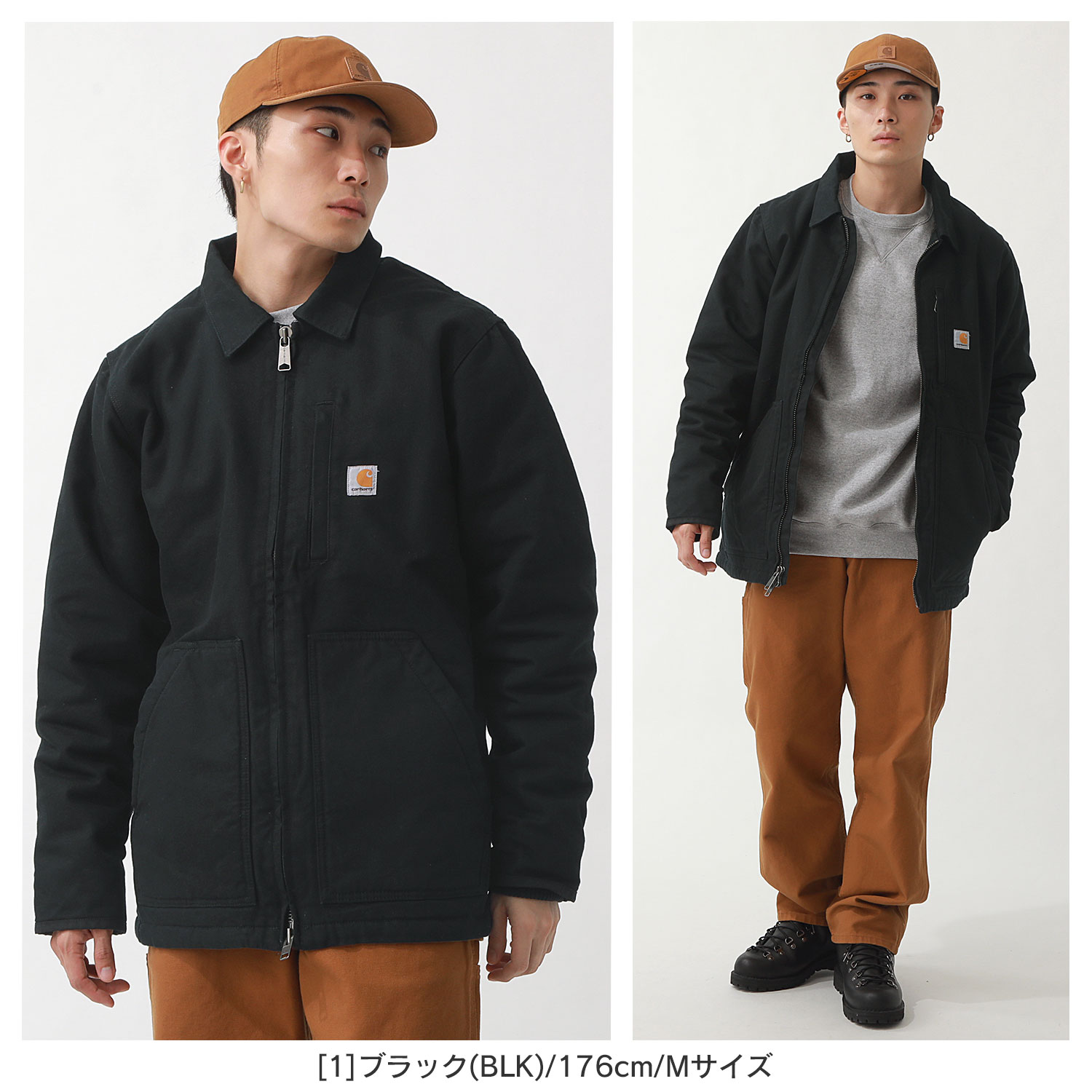 【送料無料】 Carhartt カーハートジャケット メンズ ダックジャケット アウター ボア シェルパ 大きいサイズ 秋冬 アメカジ USAモデル  carhartt-104293