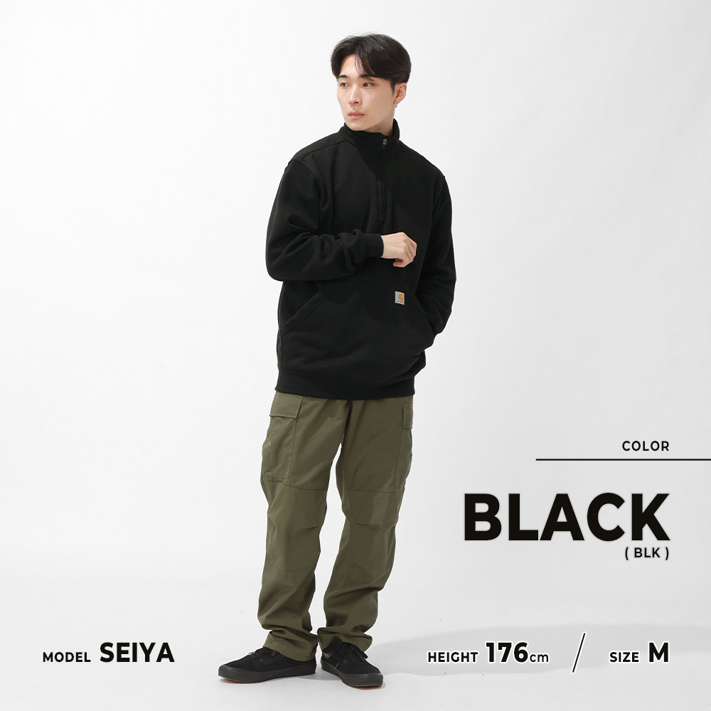 Carhartt（カーハート） モックネック スウェット メンズ 裏起毛