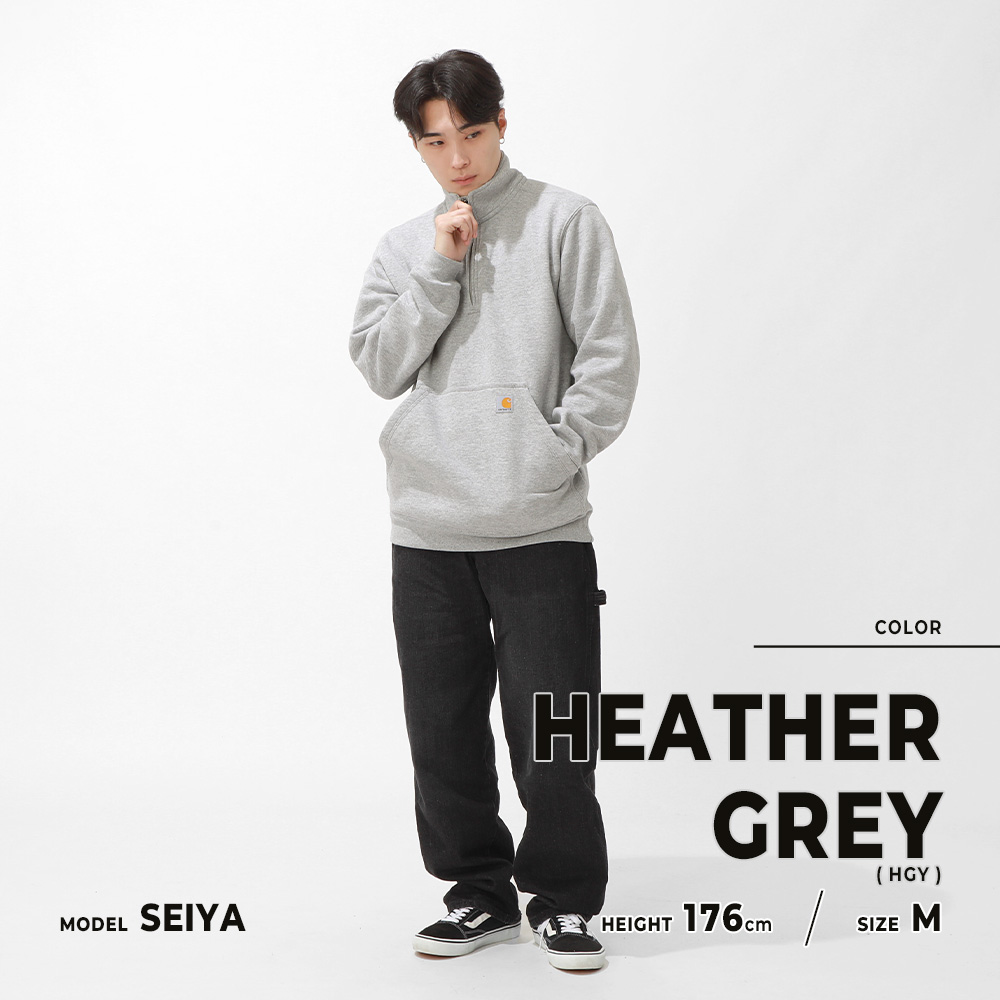 Carhartt（カーハート） モックネック スウェット メンズ 裏起毛