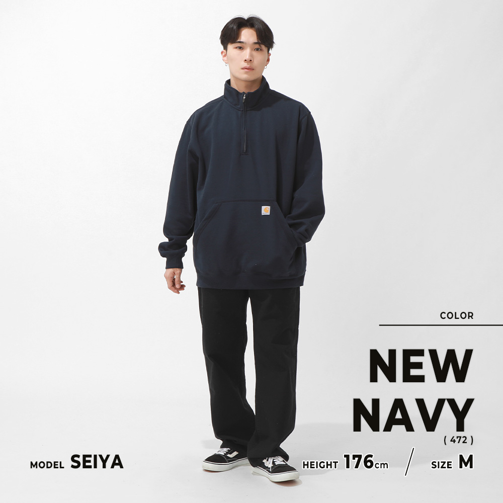 Carhartt（カーハート） モックネック スウェット メンズ 裏起毛