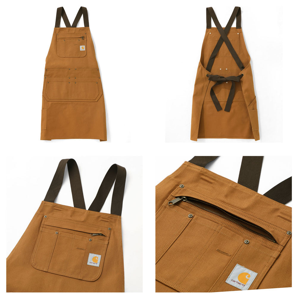 carhartt カーハート オーバーオール エプロン Carhartt（カーハート） エプロン メンズ レディース おしゃれ 無地 大