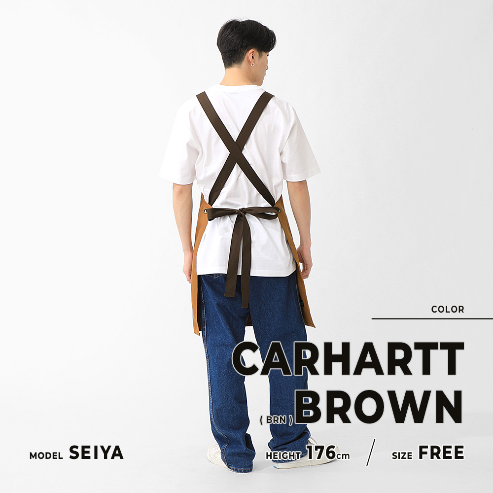 Carhartt（カーハート） エプロン メンズ レディース おしゃれ 無地 大