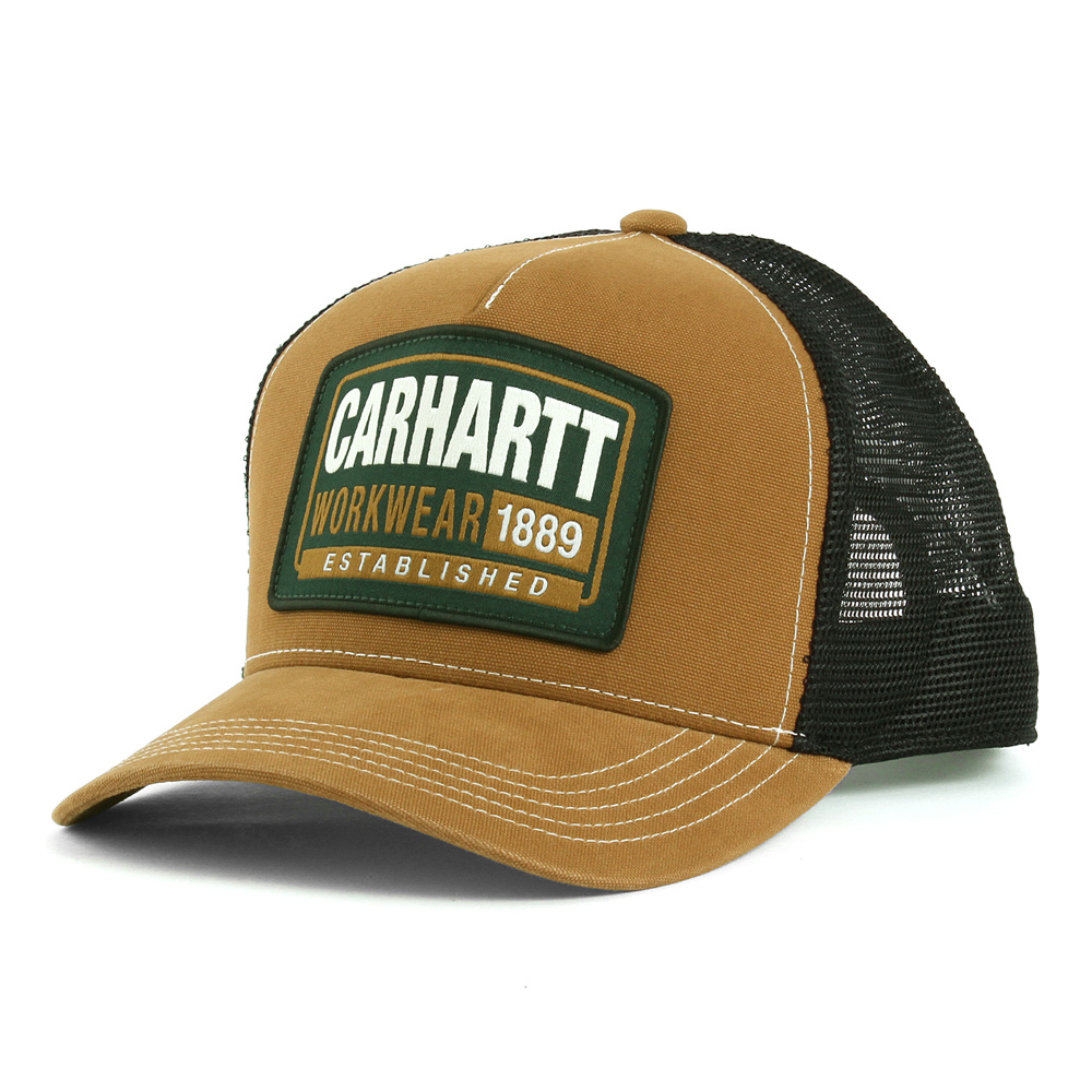 Carhartt（カーハート） キャップ メンズ メッシュ キャップ 深め 帽子