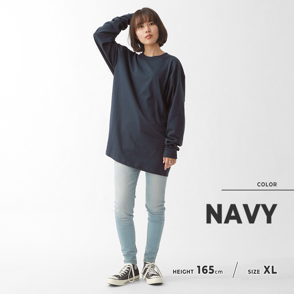 PRO CLUB（プロクラブ） ロンT レディース 長袖 Tシャツ ゆったり 