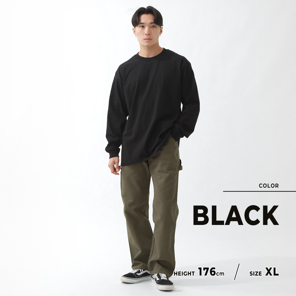 PRO CLUB プロクラブ ロンT メンズ 大きいサイズ 無地 Tシャツ 長袖 コンフォート 5.9オンス ブランド アメカジ カジュアル 119 USAモデル 【メール便可】 | PRO CLUB | 01