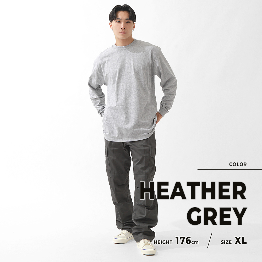 PRO CLUB プロクラブ ロンT メンズ 大きいサイズ 無地 Tシャツ 長袖 コンフォート 5.9オンス ブランド アメカジ カジュアル 119 USAモデル 【メール便可】 | PRO CLUB | 02