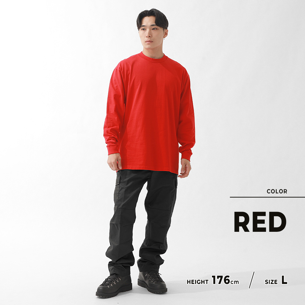 PRO CLUB プロクラブ ロンT メンズ 大きいサイズ 無地 Tシャツ 長袖 コンフォート 5.9オンス ブランド アメカジ カジュアル 119 USAモデル 【メール便可】 | PRO CLUB | 06