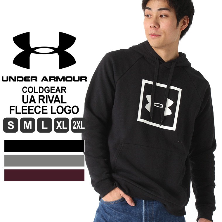UNDER ARMOUR - アンダーアーマー パーカー LG グレー アーマー