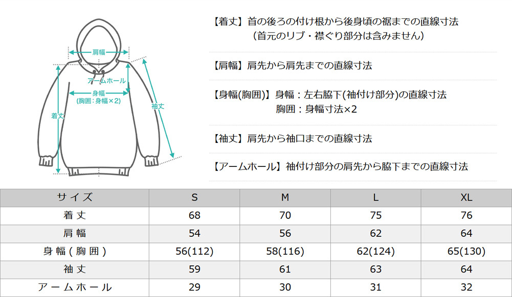 サイズ表1