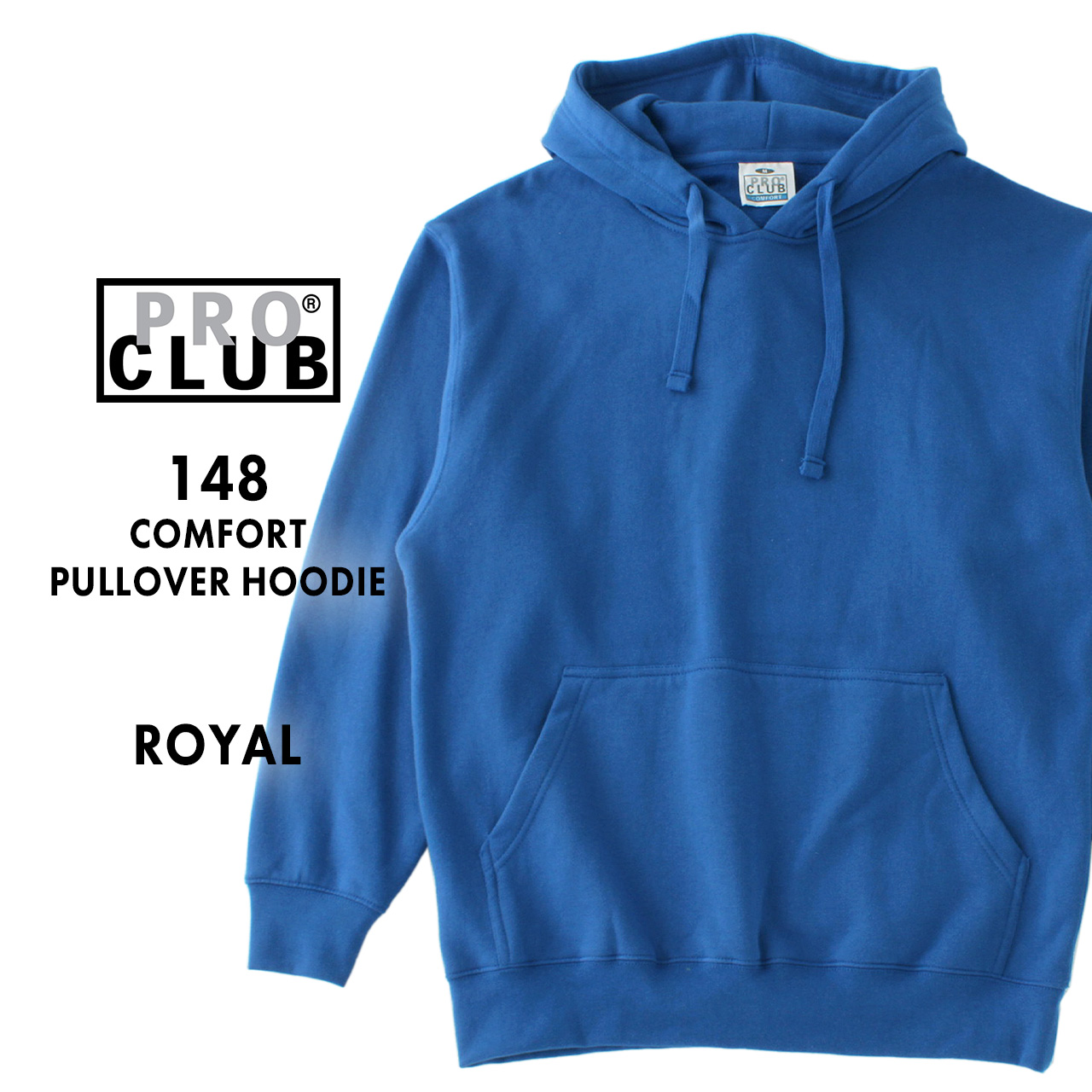 PRO CLUB（プロクラブ） コンフォート 9oz 無地 パーカー メンズ 裏