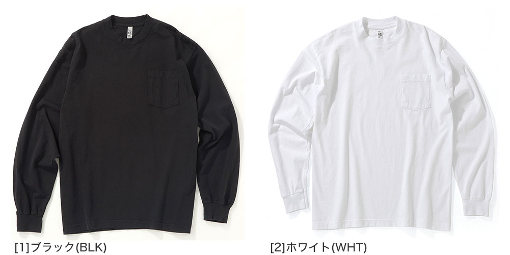 USAコットンゆるシルエット裾ラウンドロング丈Tシャツ（毛玉