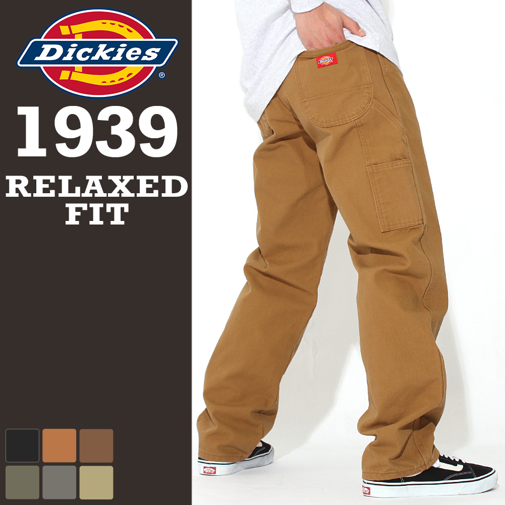 Dickies ディッキーズ 1939 ペインターパンツ メンズ ダック生地 リラックスフィット ワークパンツ 大きいサイズ 作業着 作業服  作業ズボン USAモデル