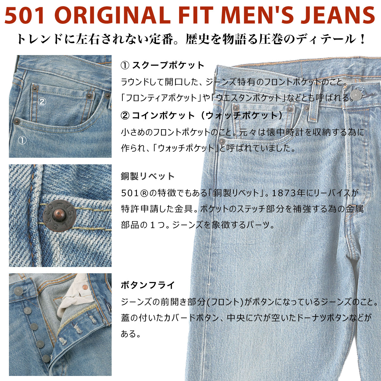 送料無料】 Levis リーバイス 501 デニムパンツ ダメージ メンズ USA