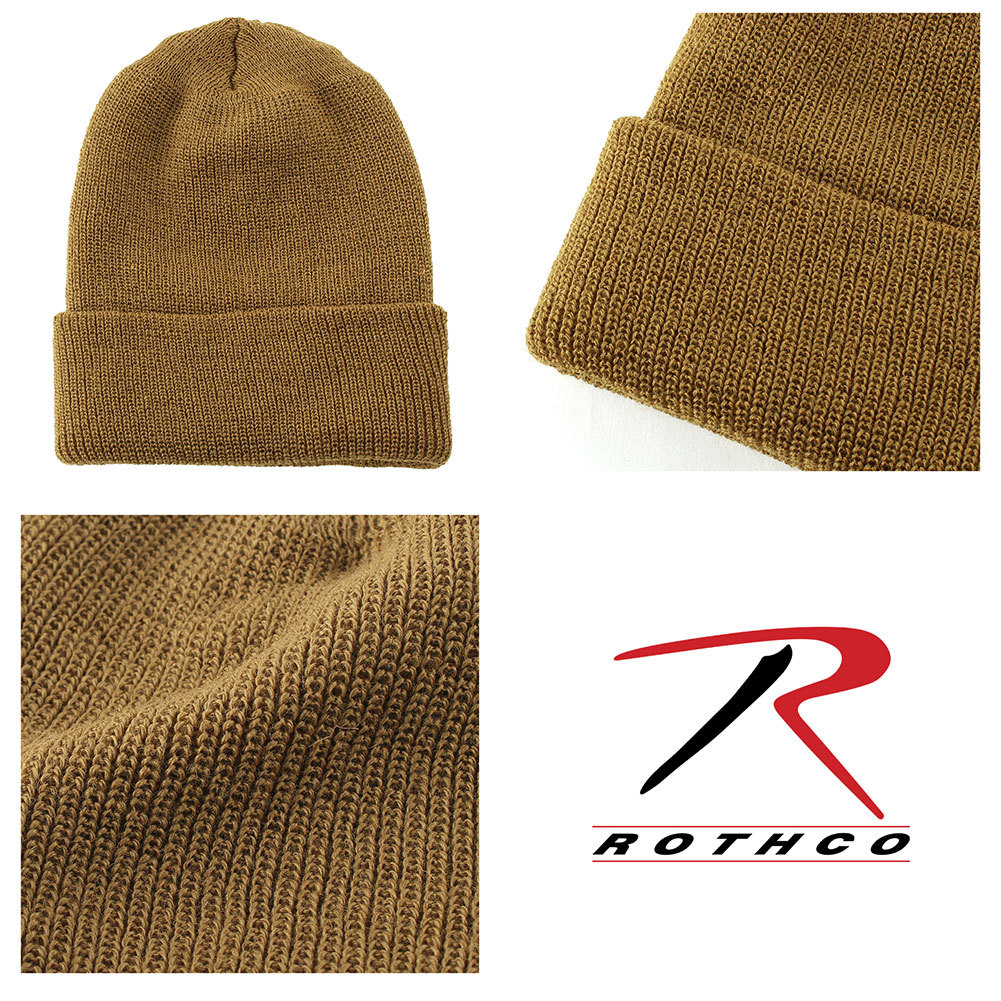 ROTHCO（ロスコ） ニットキャップ ニット帽 メンズ ブランド 帽子 冬