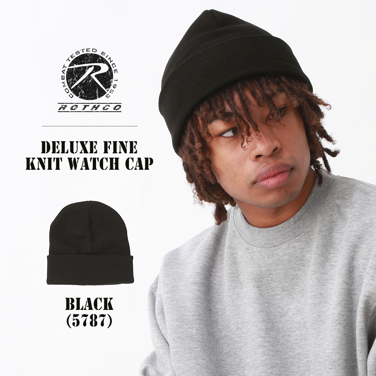 ROTHCO（ロスコ） ニットキャップ ニット帽 メンズ ブランド 帽子 冬