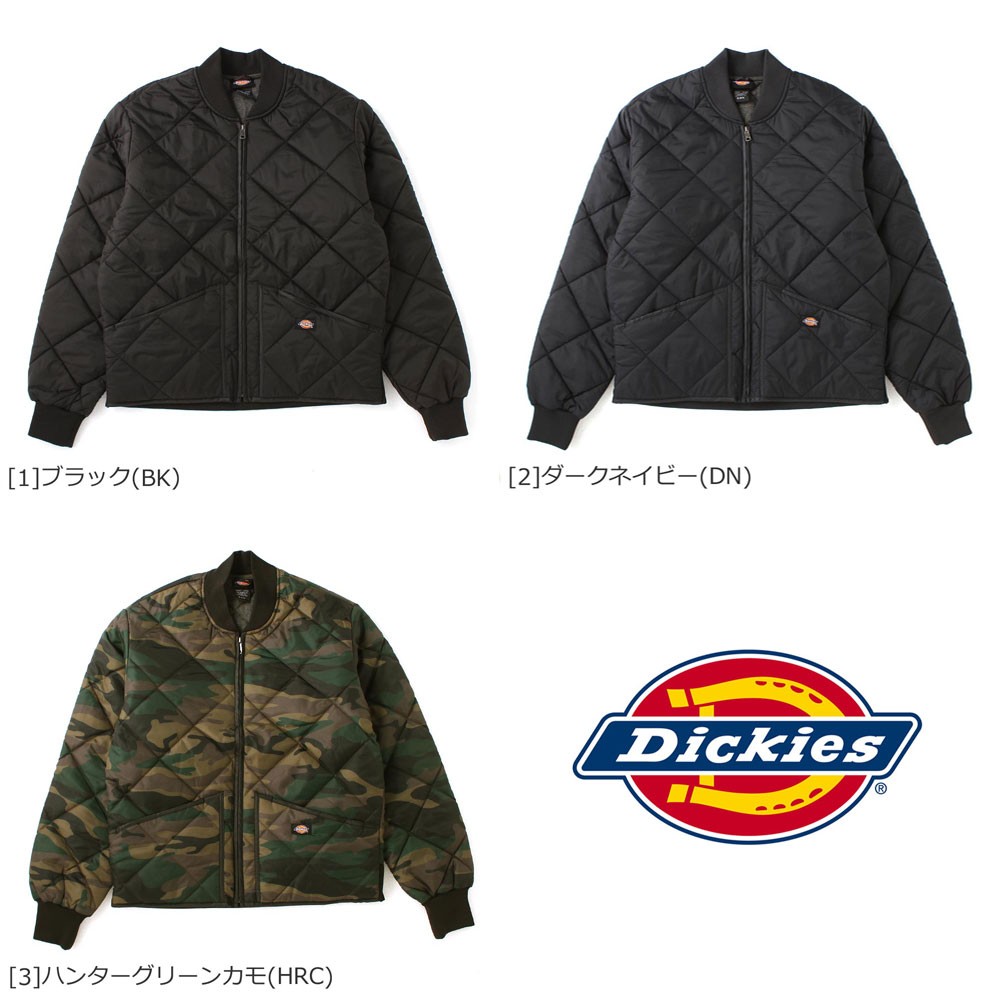 ディッキーズ キルティングジャケット 61242 Dickies メンズ 中綿 ナイロン アウター ブルゾン ジャケット USAモデル