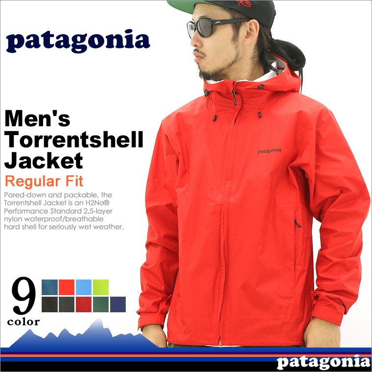 パタゴニア トレントシェルジャケット メンズ マウンテンパーカー 防寒 撥水 大きいサイズ アウター ジャケット パタゴニア