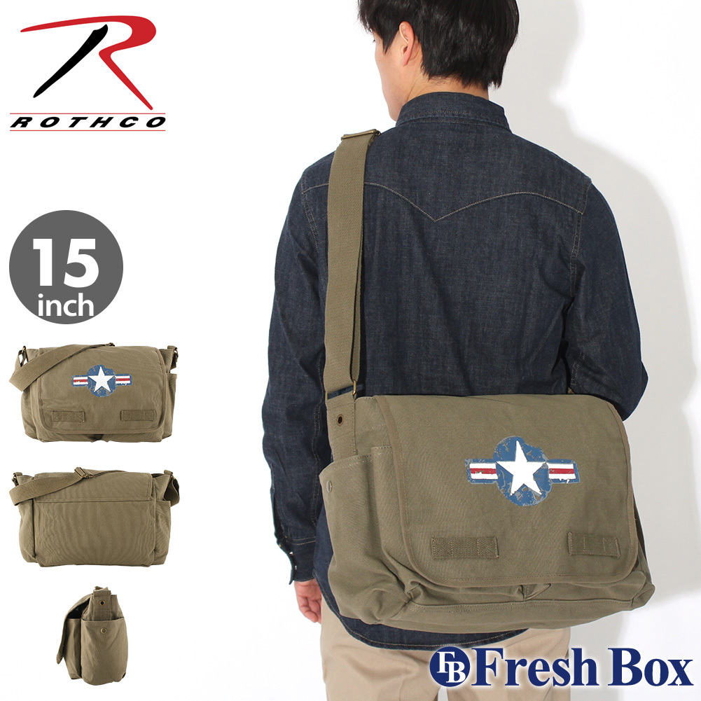 マーク・ロスコ 15 ROTHCO（ロスコ） バッグ メンズ 斜め掛け メッセンジャーバッグ