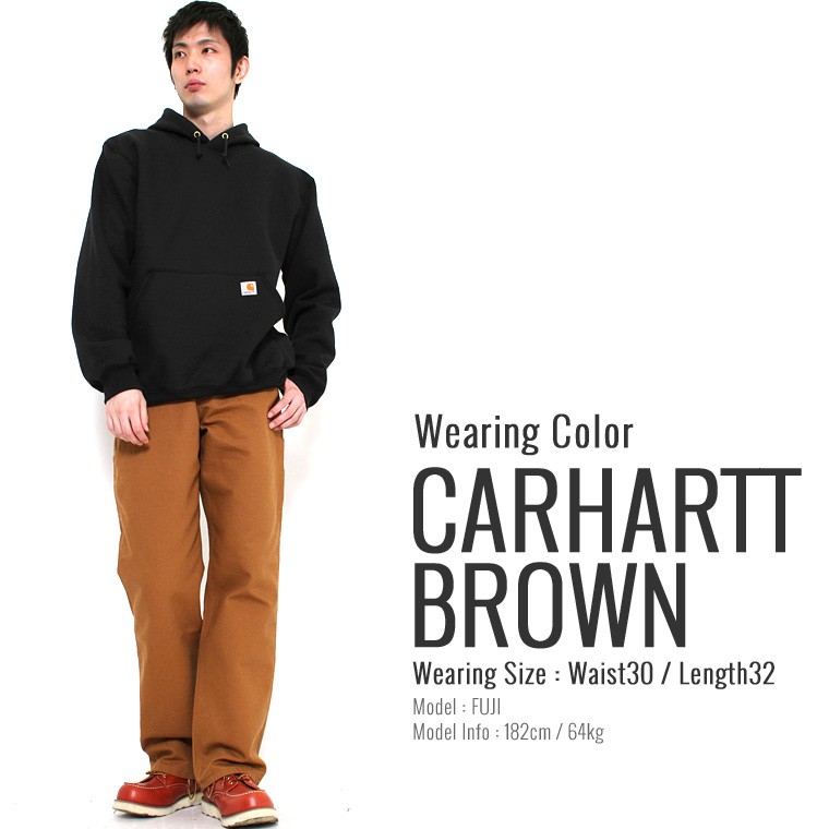 Carhartt カーハート ペインターパンツ メンズ ダック ウォッシュド 12オンス ワークパンツ 太め ワイド 大きいサイズ USAモデル  (carhartt-b11)