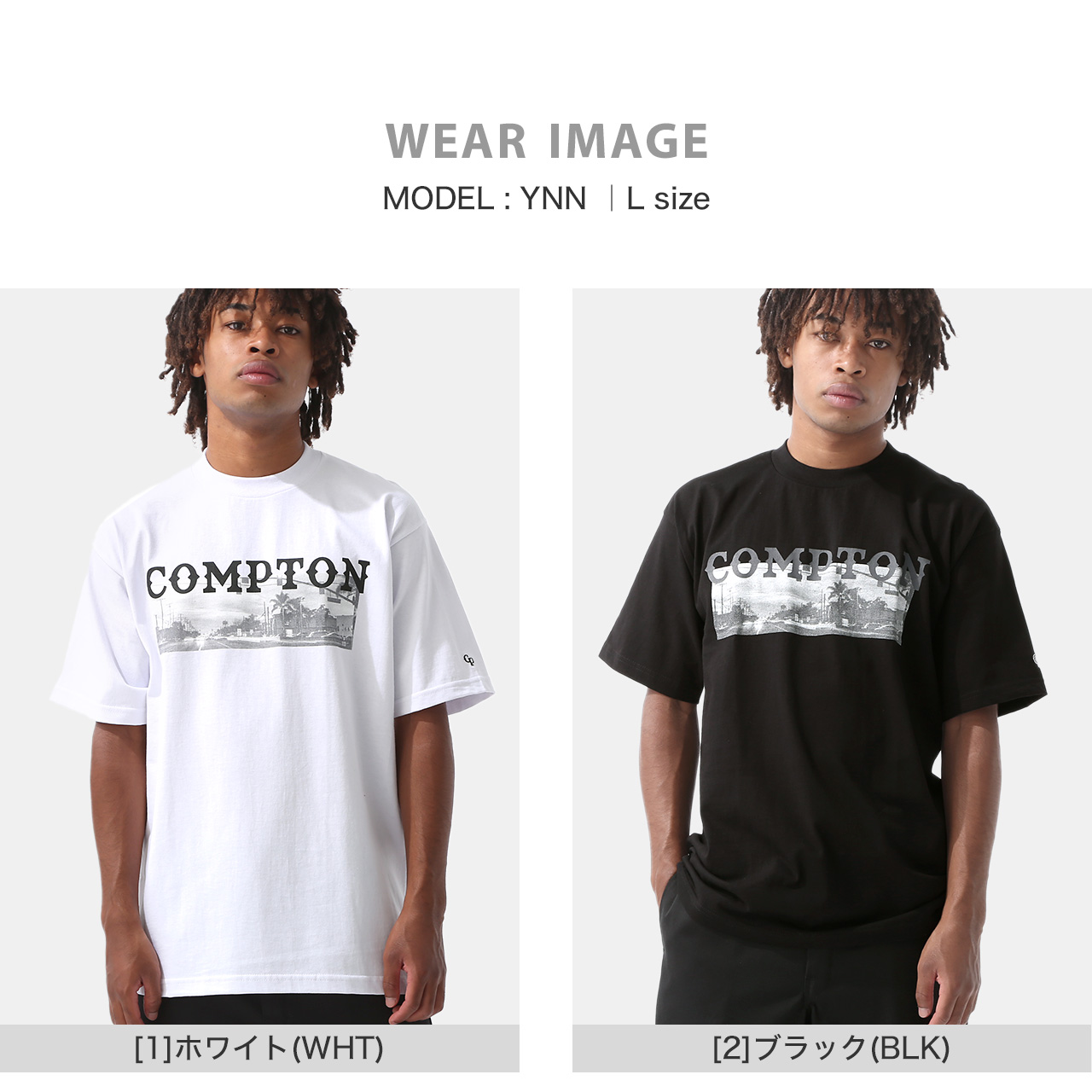 PRO CLUB（プロクラブ） コンプトン Tシャツ 半袖 メンズ USAサイズ