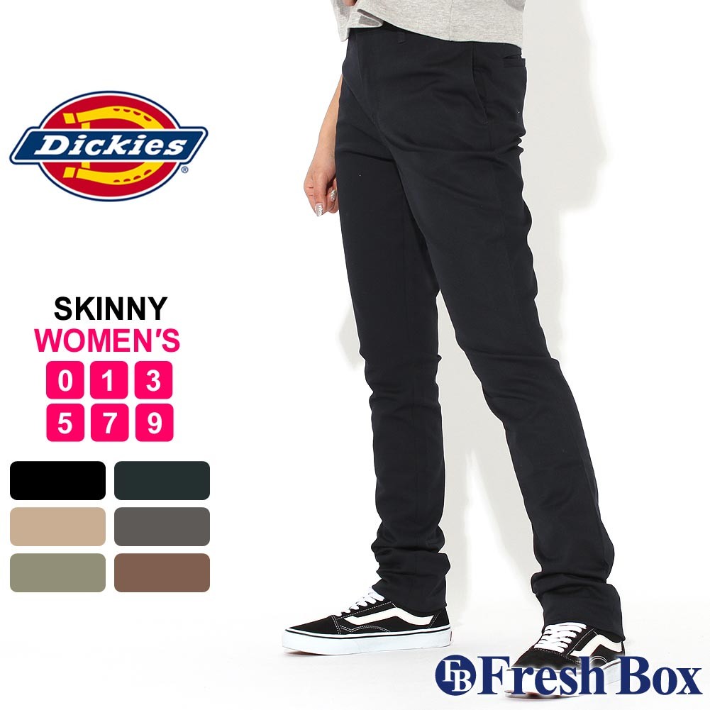 [レディース ディッキーズ スキニーパンツ ストレッチ HH874SK USAモデル Dickies Girl スリムパンツ