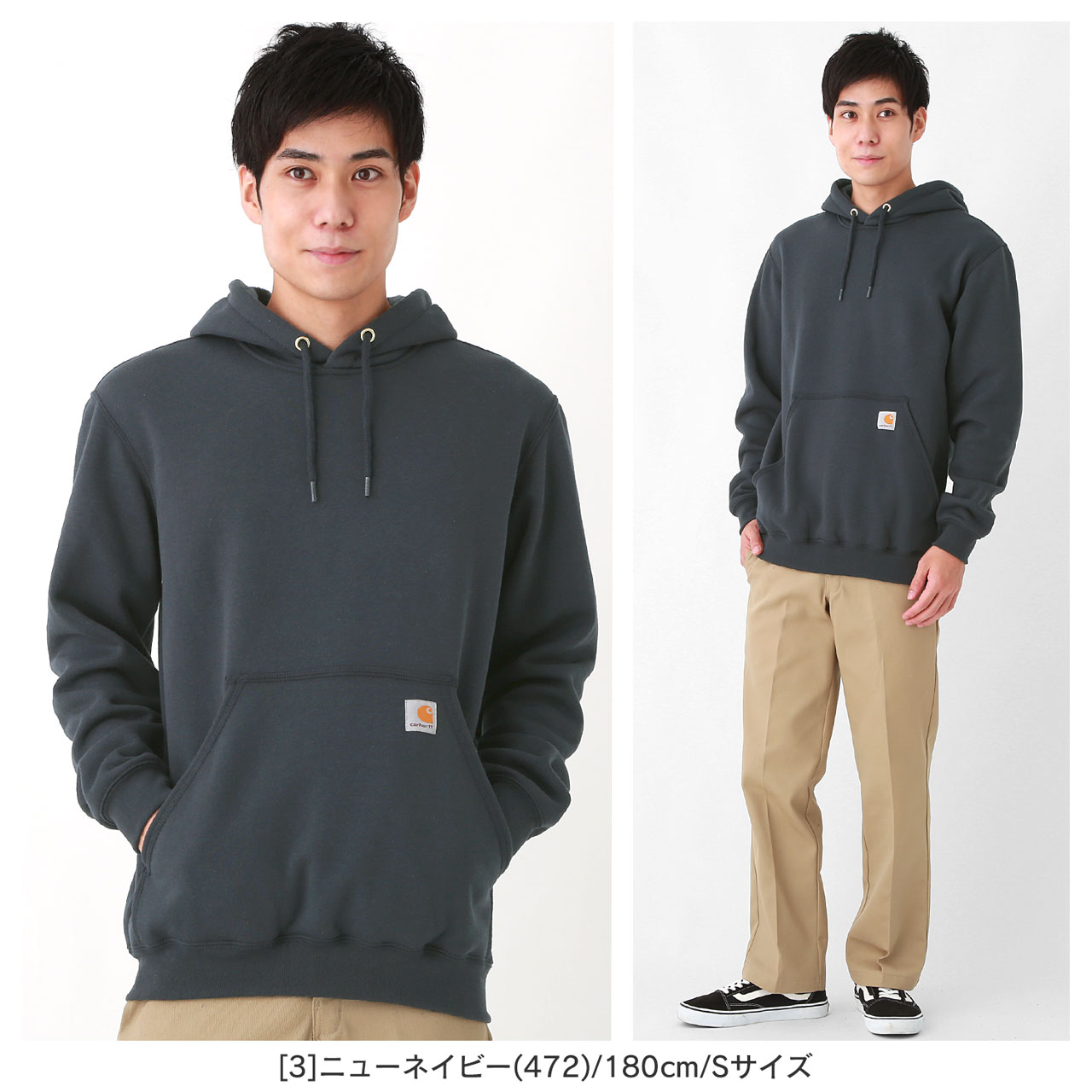 カーハート パーカー K121 プルオーバー メンズ 裏起毛 S-2XL Carhartt 