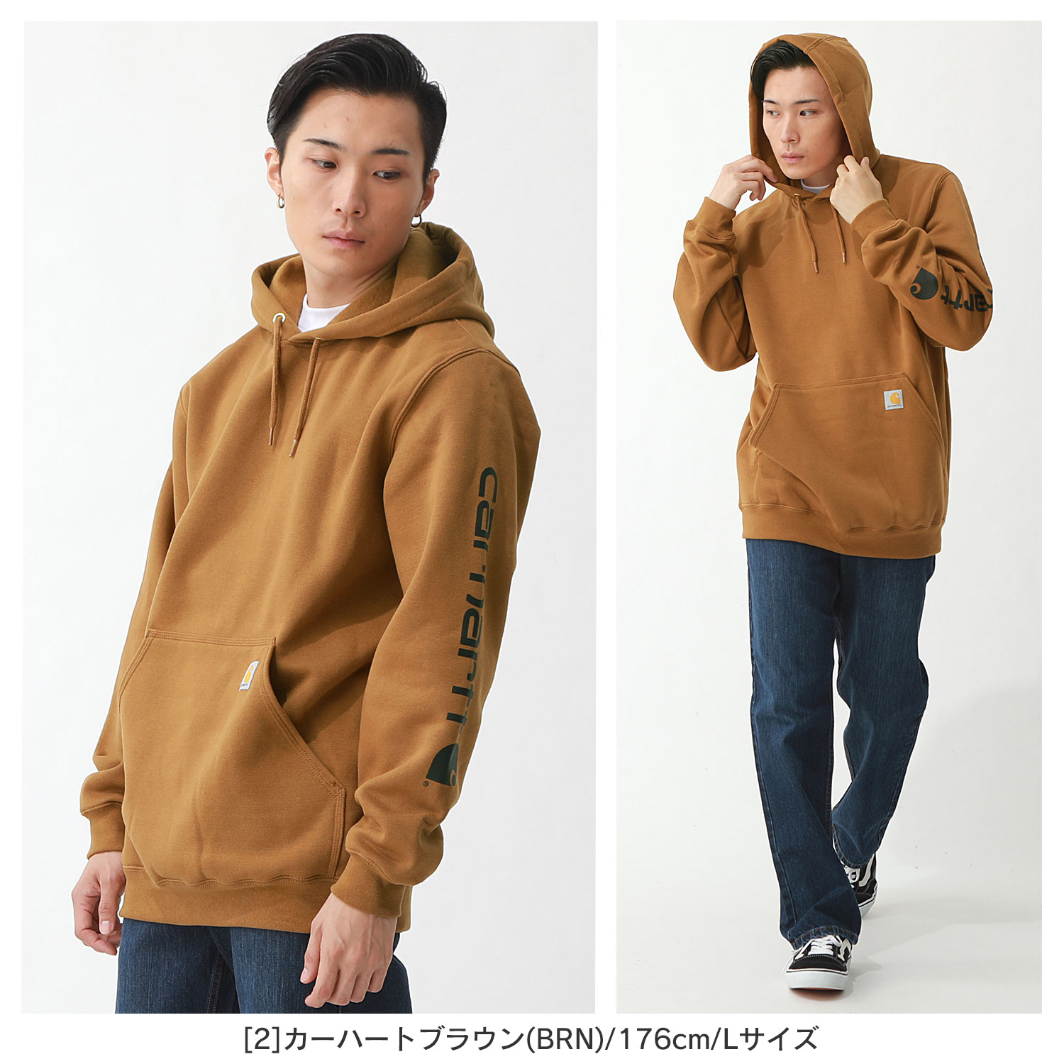 好評即納新品 未使用 Carhartt カーハート 裏起毛 パーカー ブラック パーカー