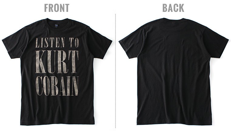 カート・コバーン Tシャツ 半袖 メンズ プリント USAモデル