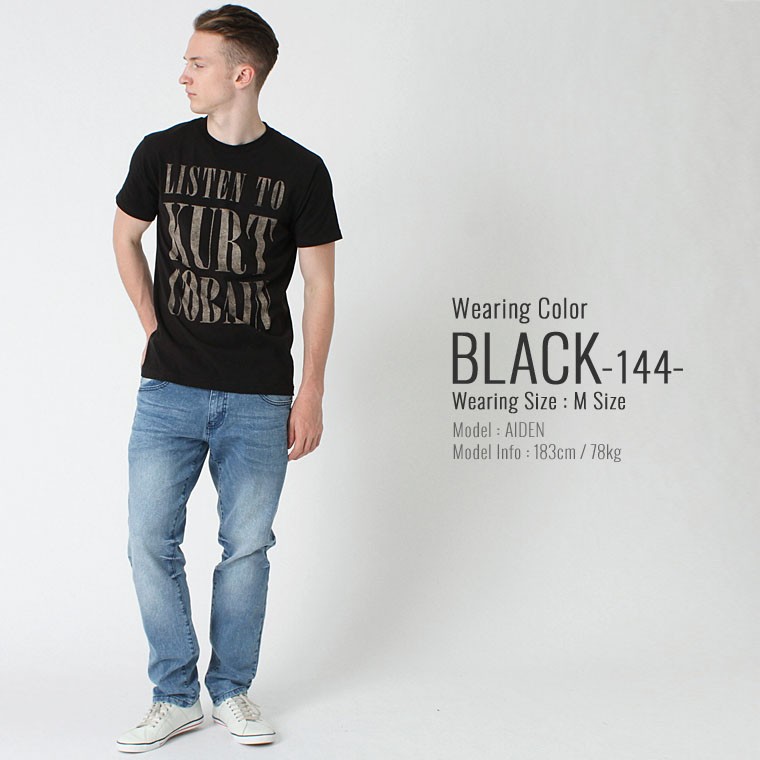 カート・コバーン Tシャツ 半袖 メンズ プリント USAモデル