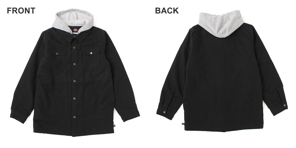 【スーパーセール】 ディッキーズ キッズ Dickies アウター フード シャツジャケット トップス