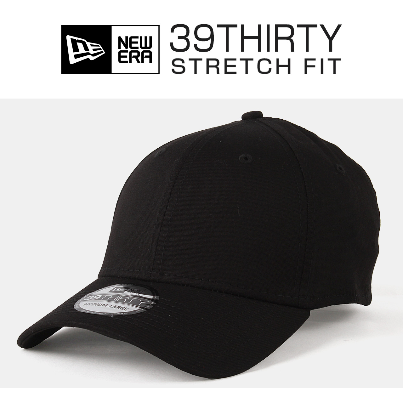 ニューエラ NEW ERA NEWERA キャップ 無地 39THIRTY メンズ ベースボールキャップ 帽子 ベーシック クラシック  ストレッチ【COP】